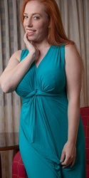 Titania Green Dress Blue Lingerie for Cosmid