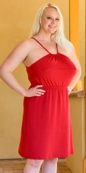 Cameron Red Dress Beauty for FTV Milfs