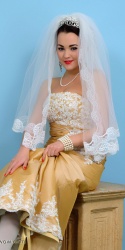 Jodie Gasson Blushing Bride PinupWOW