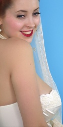 Lucy Vixen Bridal Sweet for PinupWOW