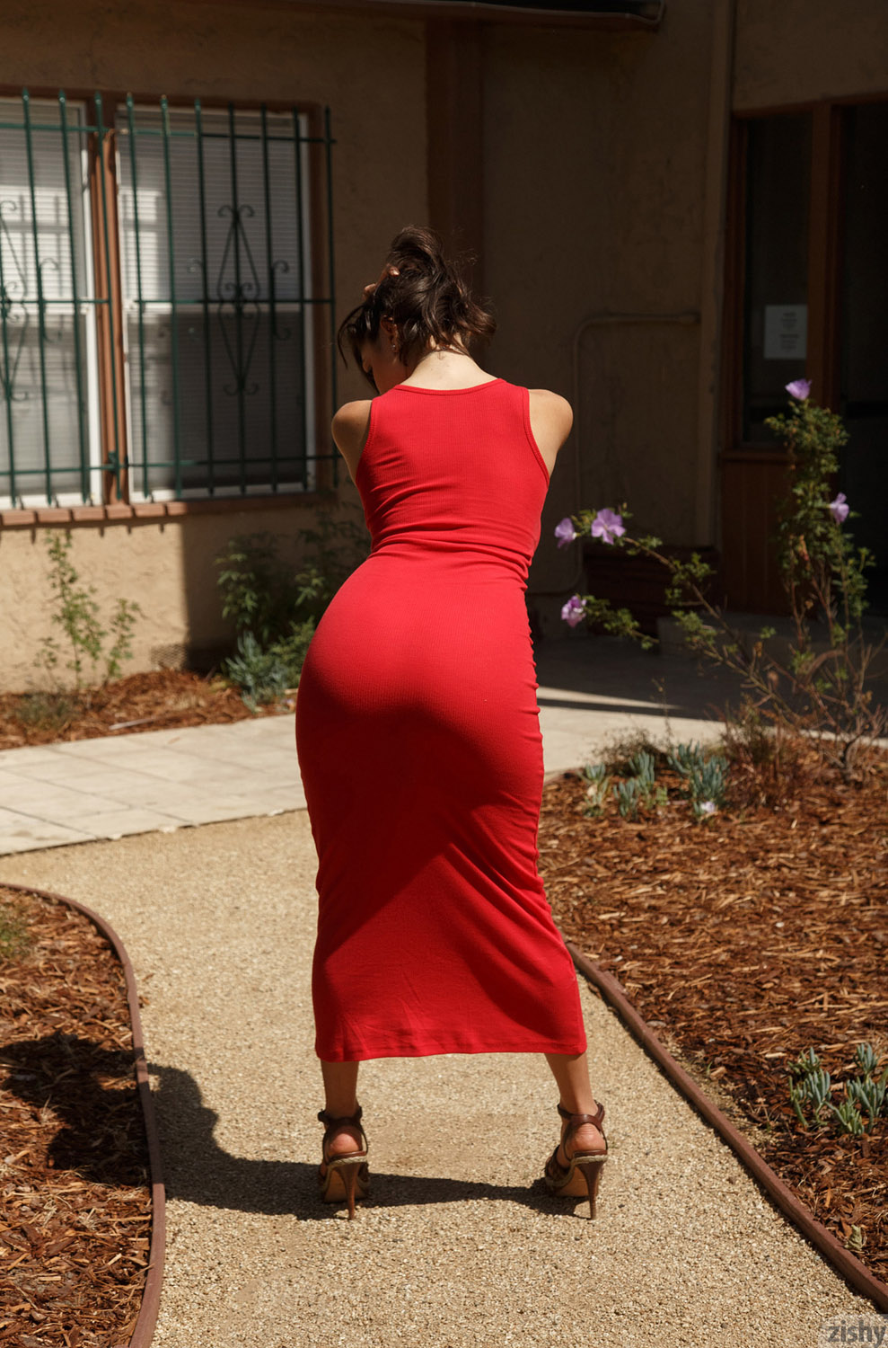 Darcie Dolce Red Dress Vixen for Zishy