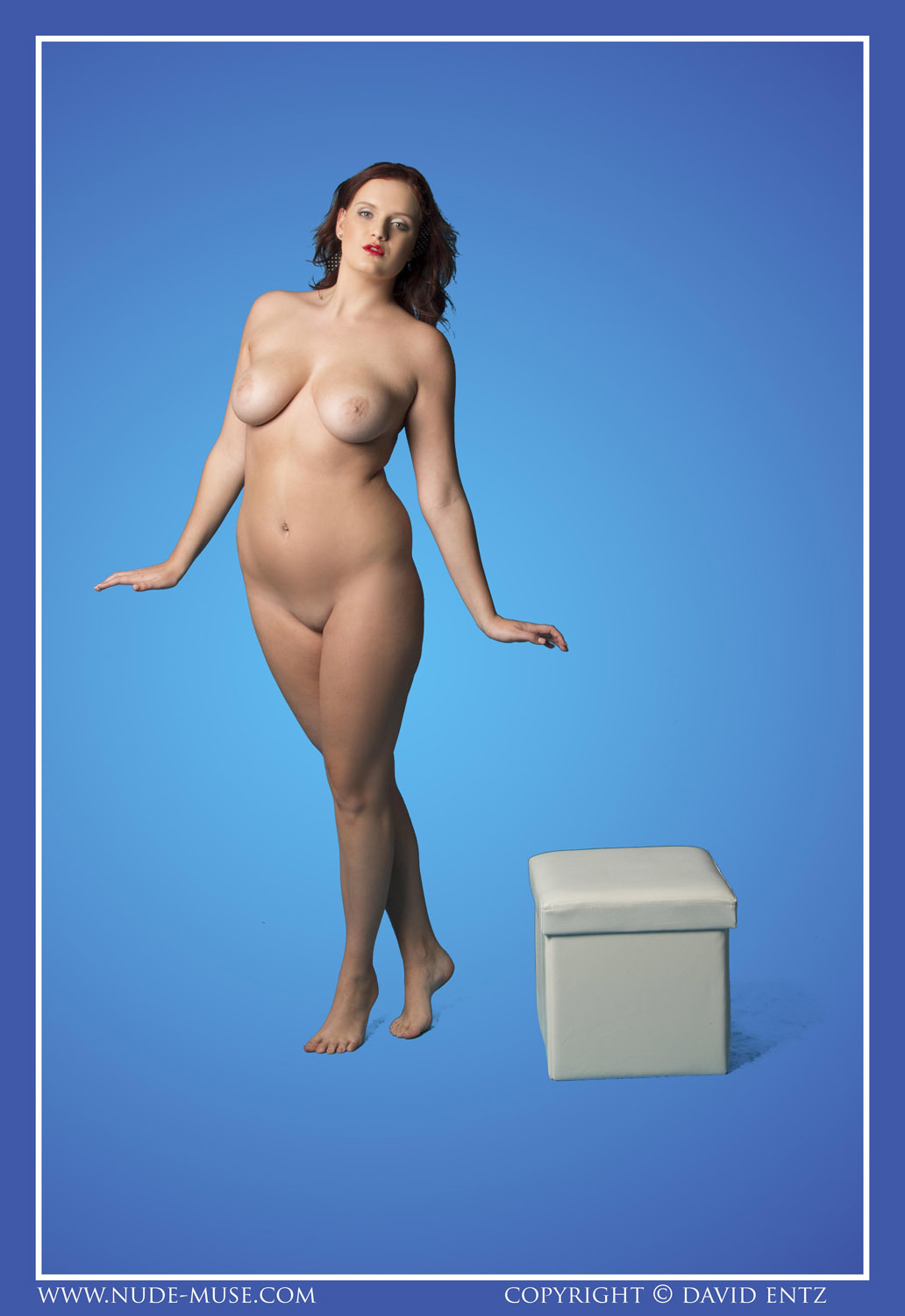 Jane Natural Nude Pinup for Nude Muse