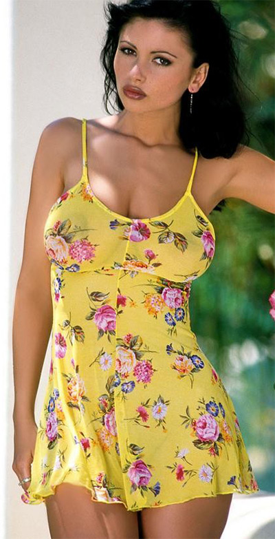 Veronica Zemanova Flower Dress Penthouse